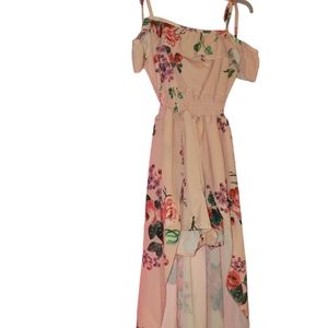 Pastel Pink casual girl dress #7